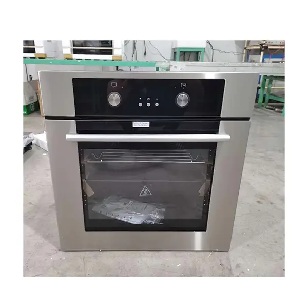 80L built-in electrical rotating baking Large oven kitchen cabinet pizza oven cooking appliances for cakes built in home baking
