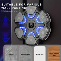 Cible murale de boxe intelligente pour machine de boxe avec musique et Bluetooth pour fitness à domicile