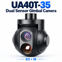 Kamera Gimbal Drone AI Sensor Ganda EO IR Zoom Optik 40X UA40T-35