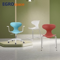 Chaise de conférence EGROspace pour mobilier commercial, durable, pour visiteurs, bureau, formation, salle d'attente et réunion