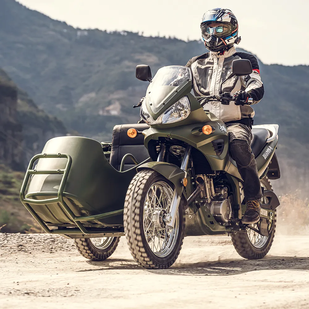 Jialing 600cc Tricycle moto Tricycle à essence de haute qualité Tricycles motorisés de voyage