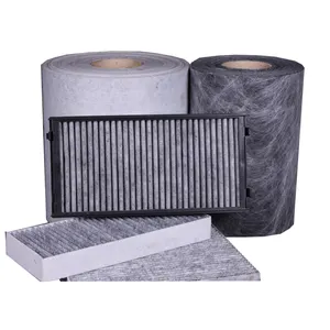 Car Air Filter Nonwoven Fabric Engine Air Nonwoven Material Filter Cloth Air Purifier Hepa Filter