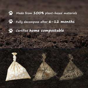 Bolsa para Desechos de Perros Biodegradable y Compostable con Aroma Personalizado, a Prueba de Fugas, con Asa de Chaleco - Product Image 5