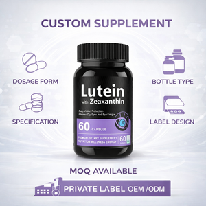 مكمل غذائي عشبي للعناية بالعين من فلوريشر، أقراص اللوتين والزياكسانثين لصحة العين، آمنة للبالغين غير الحوامل - Product Image 3