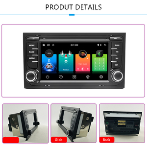 LELV 7 pulgadas Android13 2 + 32G <span class=keywords><strong>Android</strong></span> Car Radio pantalla dividida navegación Gps Carplay Fm/AM/RDS/BT para Audi A4 B6 S4 Rs4 - Product Image 6