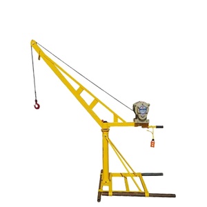 Equipo de elevación portátil de mini grúa con cabrestante eléctrico 200kg 300kg 500kg 800kg 1000kg - Product Image 3