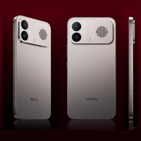 RED MI K90 Max Gaming avec ventilateur de refroidissement, écran AMOLED 6,83'', 165 Hz, Dimensity 9500, 8550 mAh, 100 W, 50 MP, écran plat, smartphone 5G