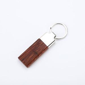 Llavero de Metal Personalizado con Grabado Láser, Recuerdos de Boda, Charm de Madera Lisa, Venta al por Mayor de Fábrica - Product Image 4