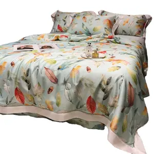 Factory Direct Summer Tencel Quilting 3 Sets 100% Mulberry Duvet Silk Quilt Comforter Handmade China Suppliers