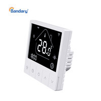 Thermostat LCD intelligent WiFi Thermostat électrique de chauffage par le sol pour chaudière à eau/gaz Régulateur de température pour système de chauffage par le sol