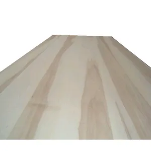 Hojas de tablero de madera maciza de álamo, precio para muebles, 1220X2440