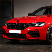 Para BMW Serie 5 G30 G38 2021-2023, Actualización de Faros Delanteros LED Estilo LCI M5 Competition, Sin Necesidad de Reemplazo de Parachoques