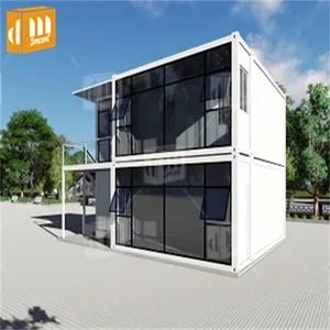 Çin fabrika tedarikçisi cep uzatılabilir konteyner ev ofis ev prefabrik fiyat 20Ft 40Ft düz paketi ev 2 yatak odası
