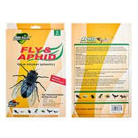 Piège à insectes collant 5 pièces pour mouches des fruits, thrips et mouches des vergers - Plaque d'attraction pour insectes d'importation Modèle 8065