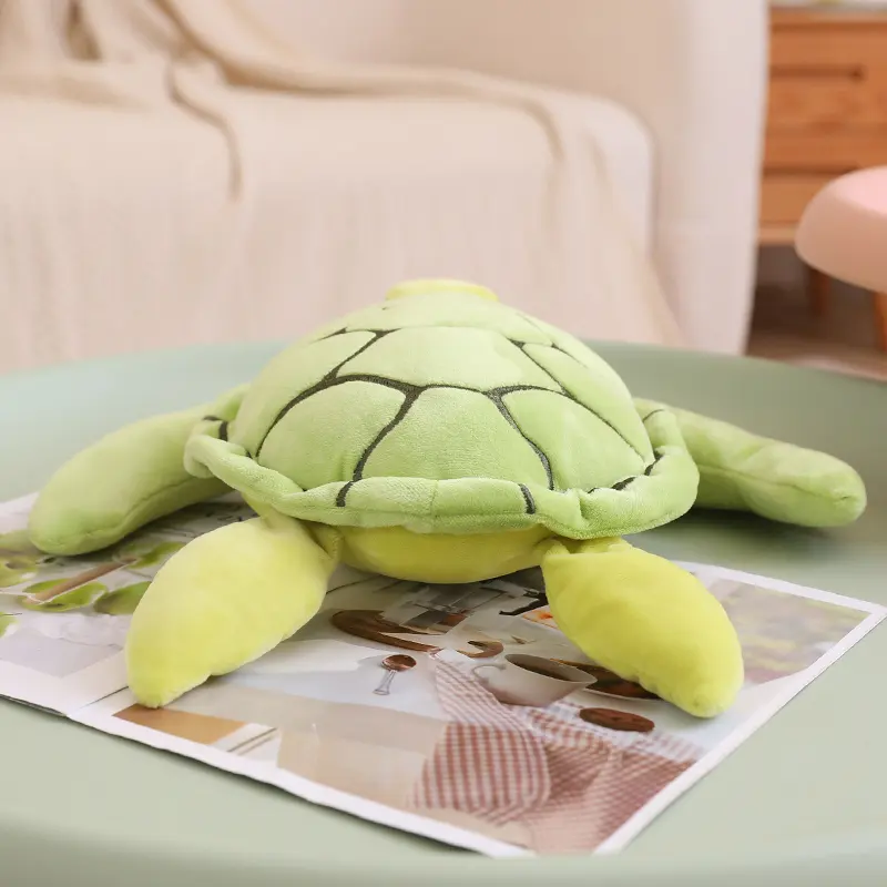 중국 거북이 베개 봉제 장난감 귀여운 큰 거북이 인형 어린이 인형 동물 봉제 장난감