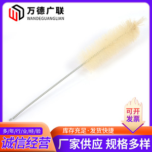 Cepillo para tubos de ensayo Wande Guanglian de 185 mm, tamaño pequeño, cerdas de cerdo, herramienta de limpieza de laboratorio - Product Image 4