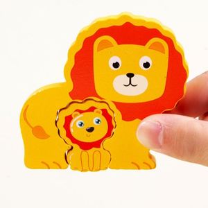 Regalos de Navidad y Cumpleaños para Niños, 6 Tipos de Rompecabezas de Madera de Animales y Vehículos para Niños Pequeños de 1, 2 y 3 Años - Product Image 5