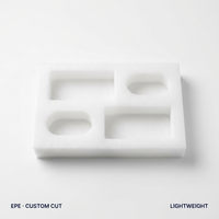 Insert en mousse EVA et éponge sur mesure pour boîte à outils, plateau étanche usiné CNC pour rangement d'outils électriques