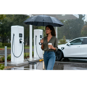 Station de recharge rapide CC 120KW 180KW 240KW Chargeur CC pour véhicules électriques Borne de recharge pour véhicules électriques pour usage commercial - Product Image 6