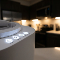 Broyeur de déchets électrique pour cuisine, en acier inoxydable, technologie Multigrind, grande capacité, usage domestique continu