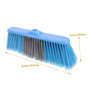 Nouvelle conception de balai de nettoyage écologique et coloré pour la maison, manche en plastique, poils personnalisables en PET/PP - Product Image 5
