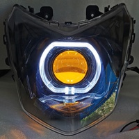 Ensemble de phares de moto pour CNSY Cygnus-X 4ème génération, modification, accessoires d'éclairage à ampoule Cenon