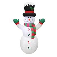 Bonhomme de neige gonflable de décoration de Noël de vacances de cour avec le prix bon marché de nouveaux produits de pingouin