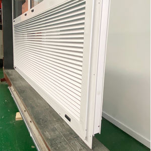 탑브라이트 모던 아메리칸 호텔 프로젝트 PTAC 창문 알루미늄 합금 고정 루버 스테인리스 스틸 스크린 네팅 히트 아파트 - Product Image 6