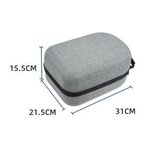 Sac de rangement rigide en EVA pour BOBO VR M2, pour <span class=keywords><strong>casque</strong></span> <span class=keywords><strong>Oculus</strong></span> <span class=keywords><strong>Quest</strong></span> <span class=keywords><strong>2</strong></span>, boîte portable, étui de transport pour <span class=keywords><strong>Quest</strong></span> <span class=keywords><strong>2</strong></span> VR, accessoires de sangle Halo - Product Image 4