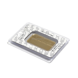 Lingote de Cobre de <span class=keywords><strong>1</strong></span> <span class=keywords><strong>Onza</strong></span> en Envase Blister, Chapado en <span class=keywords><strong>Oro</strong></span>, con Grabado - Product Image 5