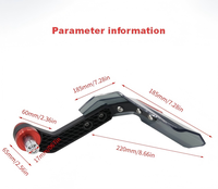 Protector de Manillar Ajustable Profesional 2026, Protector de Manos Universal para Motocicleta, Protector de Freno para Todas las Motocicletas
