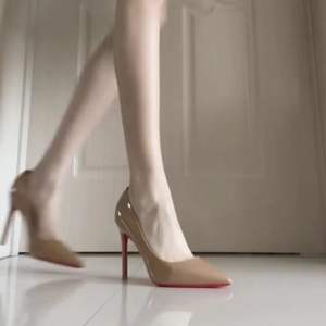 ผู้ผลิต รองเท้าส้นสูงสำหรับผู้หญิง รองเท้าส้นสูงเซ็กซี่ รองเท้าส้นสูงหนังแท้สีดำ รองเท้าส้นสูงสำหรับงานแต่งงาน - Product Image 6