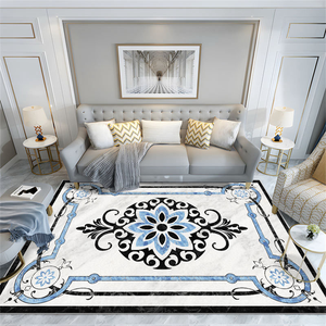 Alfombra de Oración Musulmana de Lujo para Decoración del Eid, Hecha a Máquina en Poliéster, con Patrón Novedoso, Alta Densidad y Suave - Product Image 6