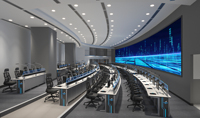 Kesino vente directe console de salle de contrôle CCTV multifonctionnelle intégrateur de système console de centre de commande de contrôle intelligente