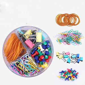 Juego de Clips Metálicos para Papel, Clips Bonitos para Encuadernación de 19 mm, 4 Colores, 40 Piezas - Product Image 5