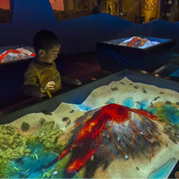 Table de sable cinétique interactive AR 3D avec projecteur de réalité augmentée, équipement publicitaire