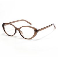 Nouvelles lunettes anti-lumière bleue CX Cat-Eye TR légères, tendance auprès des influenceuses, avec design vintage et verres PC