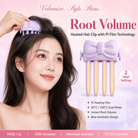 Mini Gorro Eléctrico para Dar Volumen al Cabello, 10W, Portátil, Recargable, para Peinar Cabello Rizado, con Múltiples Ajustes de Temperatura