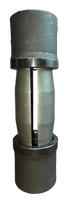 Acoplador de Varilla Corrugada GLUS de Doble Cono con Manguito de Bloqueo para Construcción, Conector Mecánico para Empalmes de Acero