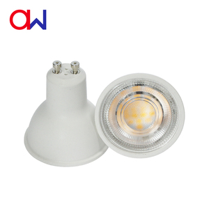 Ampoule LED GU10 7W encastrable légère en aluminium et plastique, angle de faisceau 38°, pour usage domestique et professionnel - Product Image 2