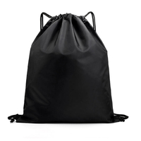Sacs à dos personnalisés en polyester avec cordon de serrage, style OL professionnel, sacs de sport promotionnels épaissis Baichen L-5587, impression par transfert thermique