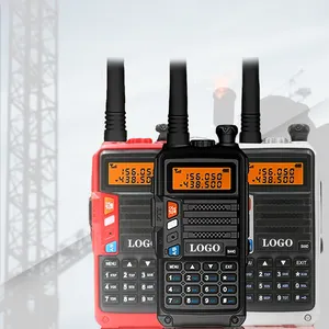 10W UV-S9 UV-5Rplus Long Range Walkie-Talkie Price Two Way Radio Intercom Vhf136-174/Uhf400-520mhz 2800mah Usb-C Charger