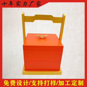 Caja de regalo de madera rectangular de 9 mm de grosor hecha a mano para envasado de alimentos, origen Shenzhen MH-1368 - Product Image 5