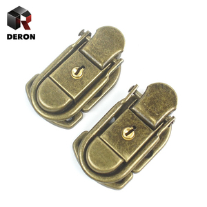 Trường hợp khó khăn hộp khóa cho vali hành lý màu sắc khác nhau gỗ & kim loại tấm Túi phụ kiện phần cứng Nhà máy cung cấp trực tiếp - Product Image 3