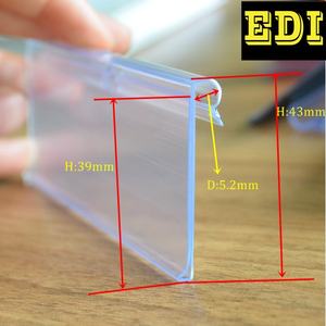 حامل بطاقات بلاستيكي للوحات المعدنية للمسح الضوئي 60 مم * 39 مم - Product Image 2