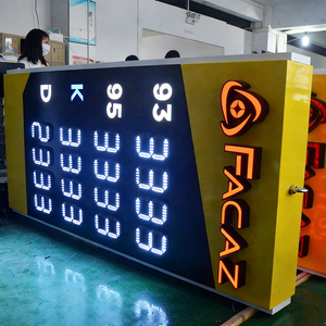 Panneaux Totem en Aluminium pour Stations-Service, Résistants aux Intempéries et Économes en Énergie - Product Image 4