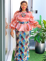 Robes de Soirée Grandes Tailles pour Femmes, Robe Longue de Luxe Africaine à Paillettes, Élégante Tenue de Cérémonie Turque pour Dames Ankara
