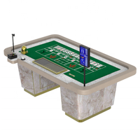 Table de poker électronique automatique standard de casino YH LED, table de jeu de poker avec dés