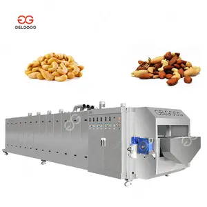 Gelgoog Hazelnut Peeler Roaster Machinery Chinese Sunflower Seeds Raw Cacao 100Kg Pistachio Roasting Machine