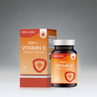 Capsules de vitamine E en gélules molles Wrightlife pour la peau, les cheveux, l'immunité et les soins des yeux des adultes, complément alimentaire